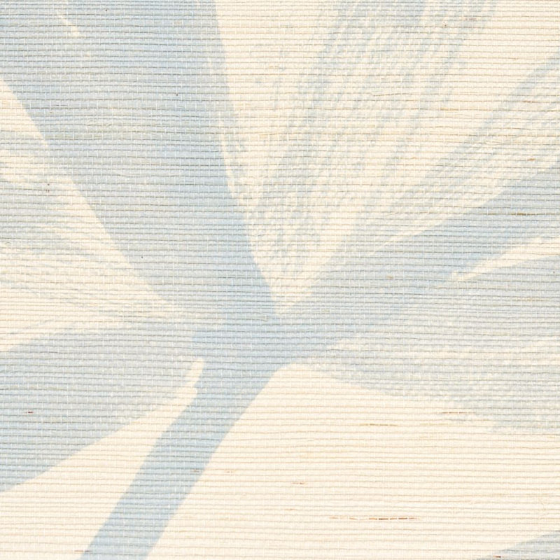 Papier peint Sunlit Palm Sisal, Chambray