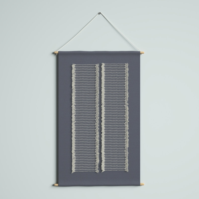 Suspension murale en coton avec accessoires suspendus inclus
