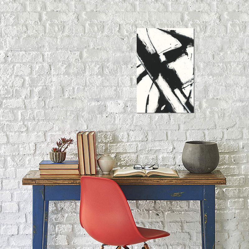 Expression Abstract I.A by Shirley Novak - Painting on Canvas, 101.6 cm H x 66.04 cm W x 1.91 cm D, Wrapped Canvas