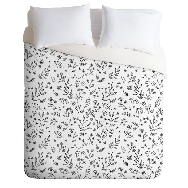 Ensemble de housse de couette Wonder Forest, Housse de couette simple + 1 taie décorative stan