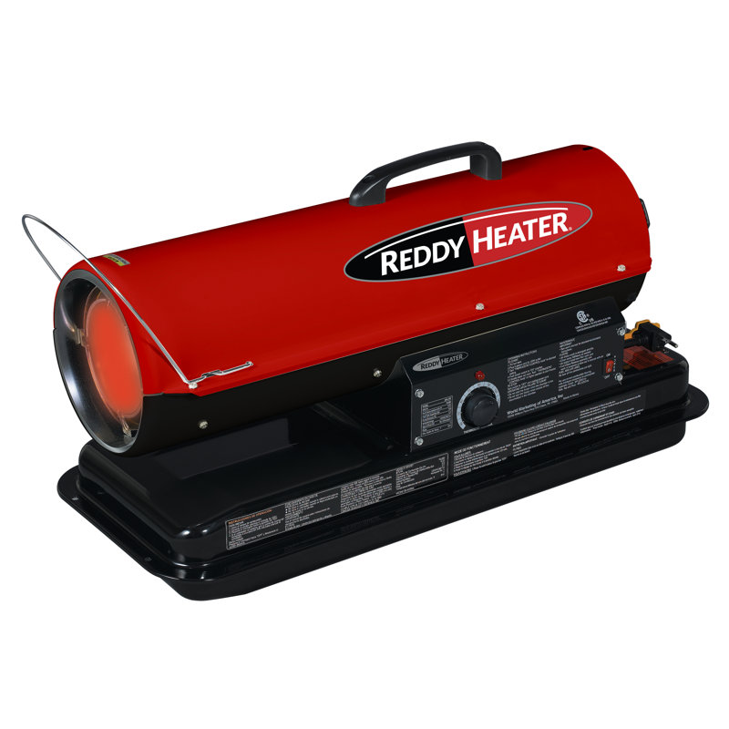 REDDY HEATER 80,000-BTU Multi-Fuel Indoor/Outdoor Forced Air Heater With Thermostat