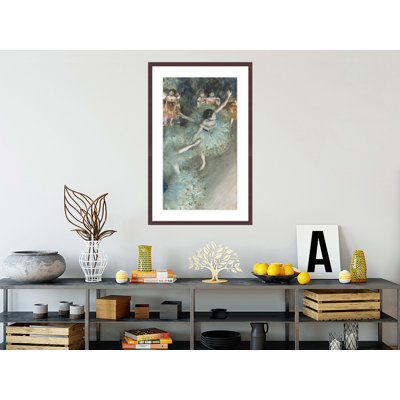 «Swaying Dancer (Dancer)» par Edgar Degas, impression giclée encadrée