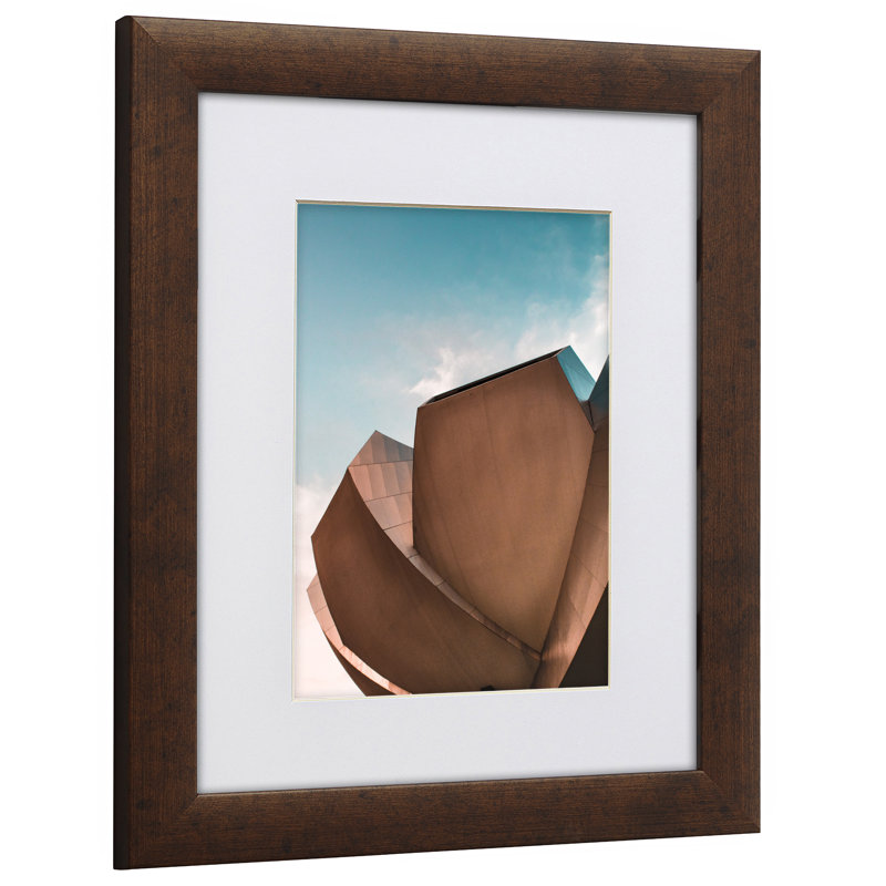 Copper Matte Picture Frame - Set of 4, 16" x 16" Matted to 12" x 12"