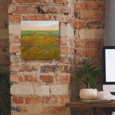  'Ebb And Flow' by Jane Schmidt Canvas Wall Art, 12" x 12"