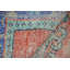 Tapis rétro, tapis bleu, tapis bohème, tapis turcs, tapis de couloir de 4,1 x 10,8 pi, tapis de décoration intérieure