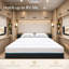 Matelas pour très grand lit en mousse viscoélastique imprégnée de cuivre 12 pouces-1796937209