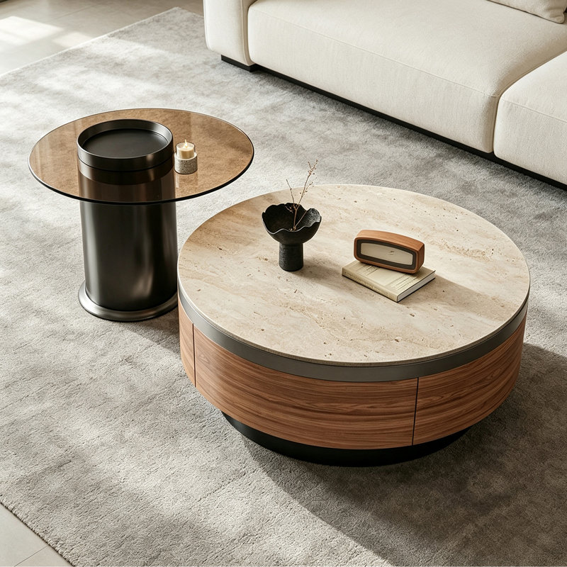Table basse French Minimalist Luxury
