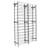 Rockrose 150 Bottle Wine Bottle Rack Black-1348215830