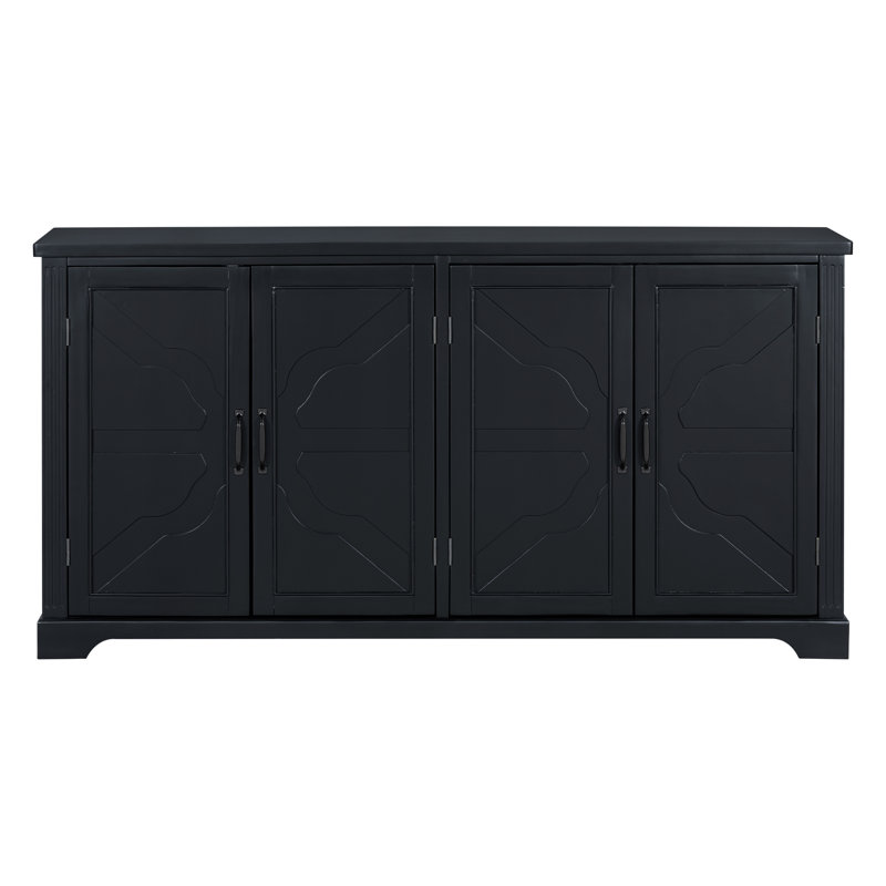 Wooden Sideboard, Accent Cabinet, Storage Cabinet for Entryway Living Room Dining Room, Contemporary Sideboard for Indoor Use