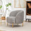 Chaise d'appoint rembourrée Edward-745371519