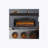 44 inch wall recessed electric fireplace with remote and Imitation Flame , LED light heater