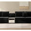 Canapé modulaire de 132,5 po avec accoudoirs de rangement et console centrale pour le salon-128896376