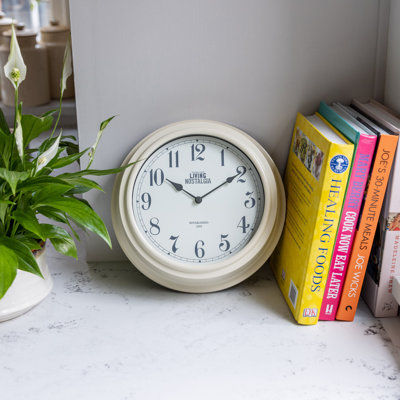Living Nostalgia 25.5cm Wall Clock