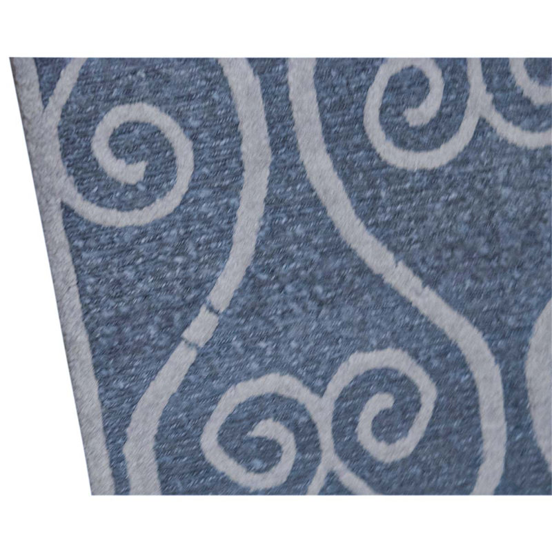 Hand Woven Linen Geometric Area Rug