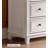 Artistic Light Wood Dresser Copper Details