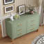 Commode double 6 tiroirs en bois robuste-612822024