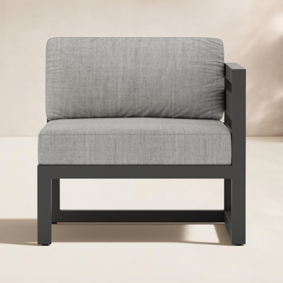Smith Powder Coated Aluminum Outdoor Lounge Chair , Sunbrella® Cushions Included