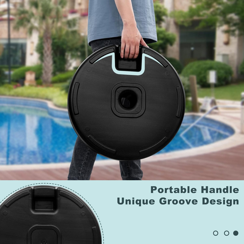 Carolita 2.1kg Plastic / Acrylic Umbrella Base