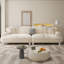Coussin modulaire 100% polyester crème-450579888-450579889