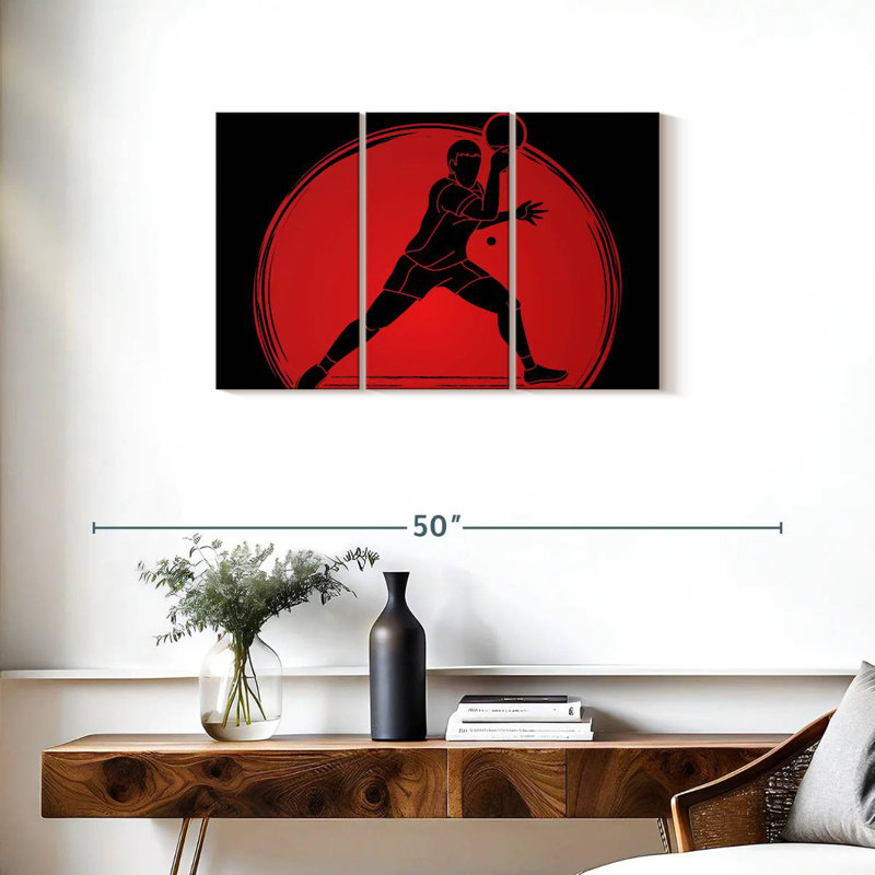 Service de tennis de table, H 20 po x l 33 po