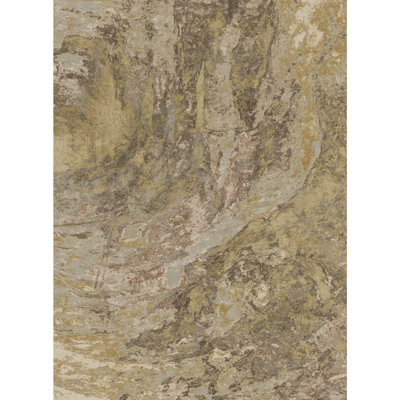 Tapis doré 5 pi 3 po x 7 pi 3 po Gold
