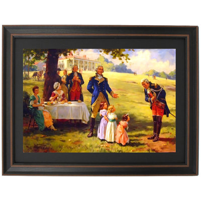 On The Eve Of Victory, Mount Vernon, Septermber 11, 1781 By Henry Hintermeister