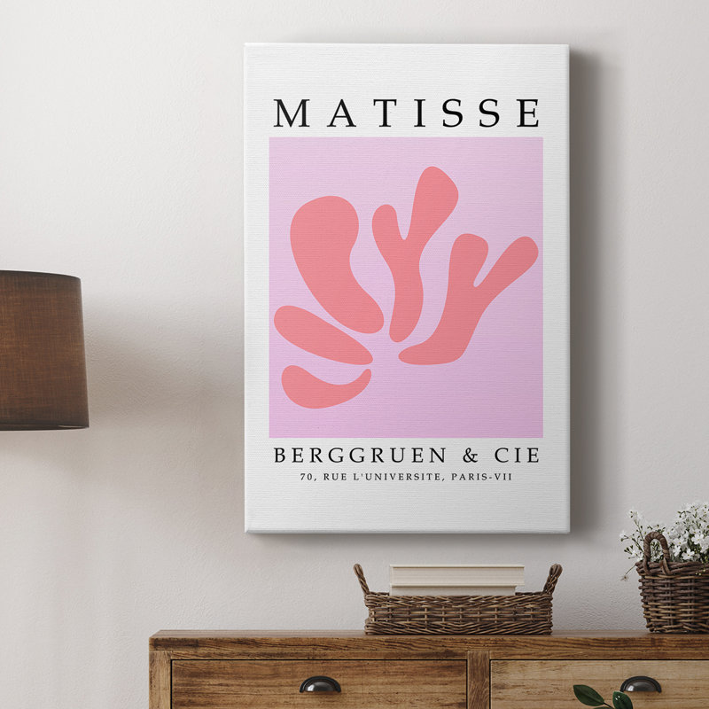 Matisse Cxxxiv, reproduction d'art encadrée, H 36 po x l 24 po