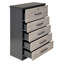 Chest With Large Drawers and Lock 31.5"W-1120122407