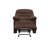 Chocolate Microfiber Motion Recliner