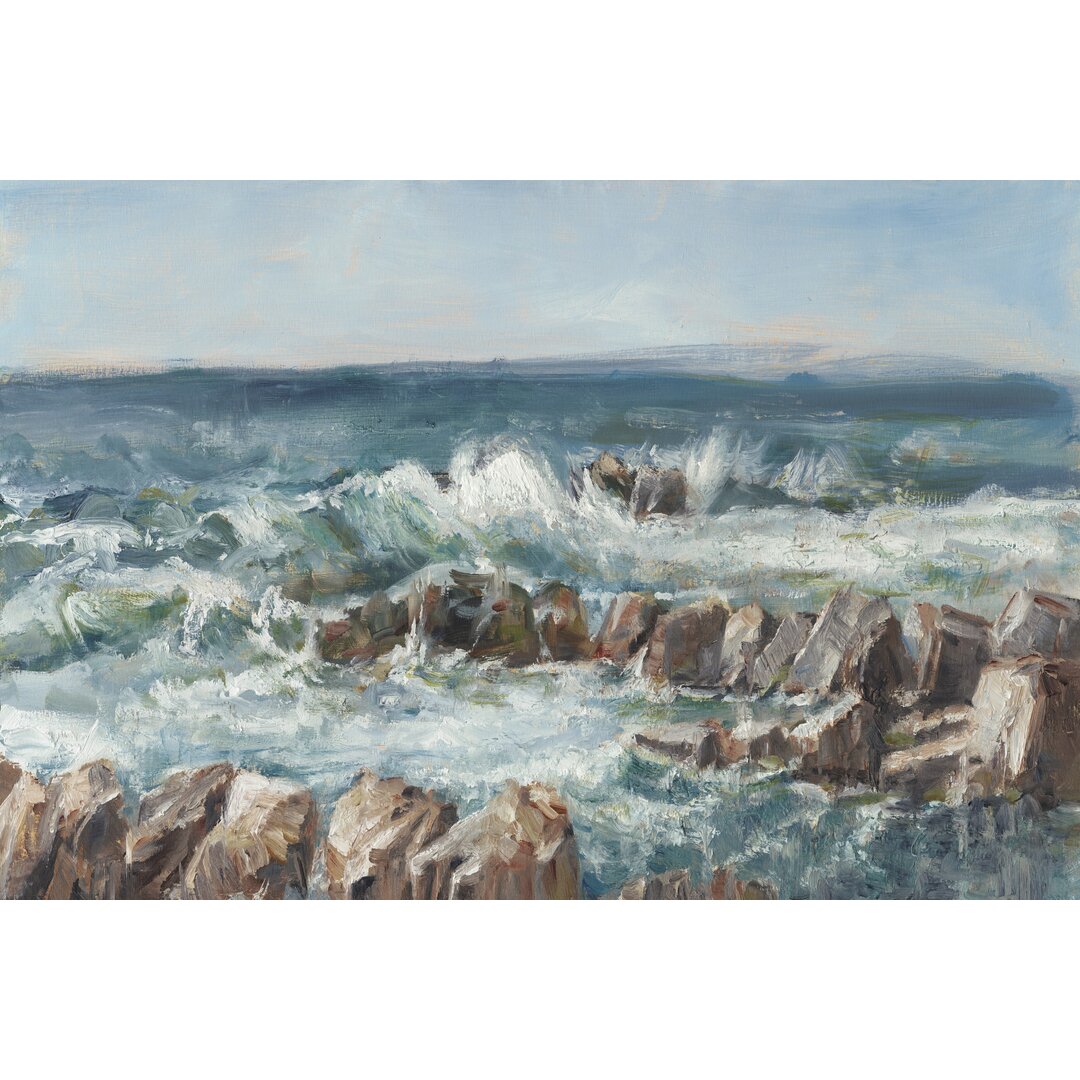 Leinwandbild Impasto Ocean View V von Ethan Harper