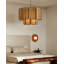 Lustre avec abat-jour en rotin Wabi-Sabi-133709706
