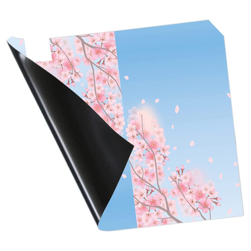 Couvercle de boîte aux lettres cerisier en fleurs, H 5 po x l 20 po