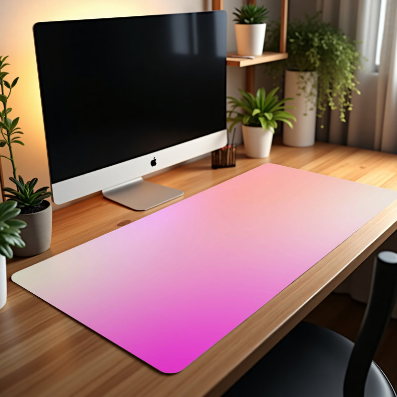 Polyester Desk Pad, 23.6x13.8