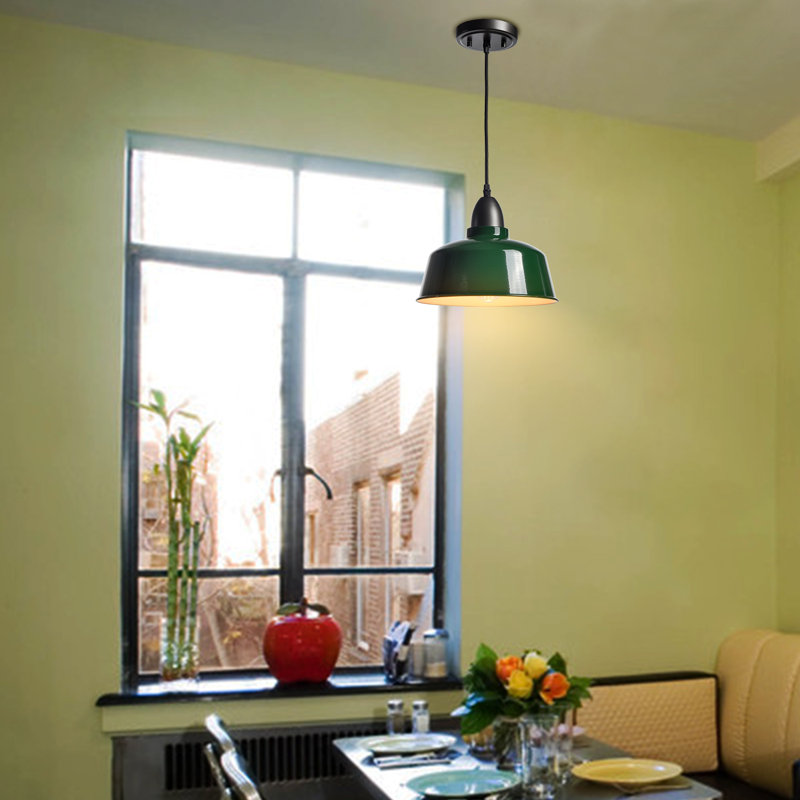 Luminaire suspendu pour îlot de cuisine, Vert