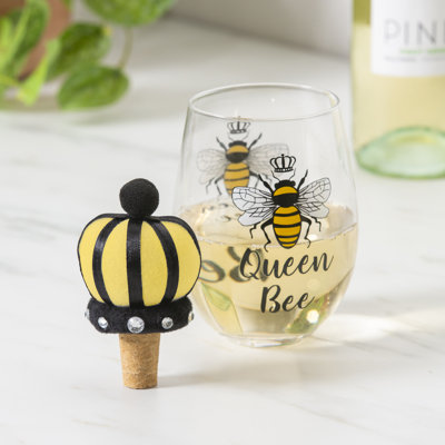 Genendy 17oz. Stemless Wine Glass