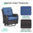 Bonia 10-Person Gliding Outdoor Sectional Seating Group with Cushions-692459407-692459404