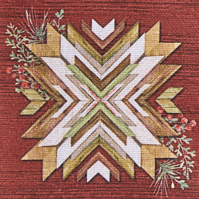 Ensemble de 4 serviettes de table Lilybeth