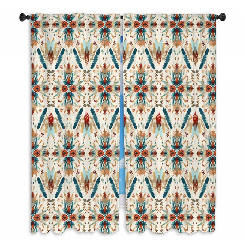 Paire de rideaux obscurcissant Desibor, L 40 po x L 63 po