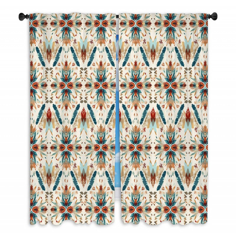 Paire de rideaux obscurcissant Desibor, L 20 po x L 84 po