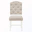 Chaise de salle à manger rembourrée (ensemble de 2)-423699995