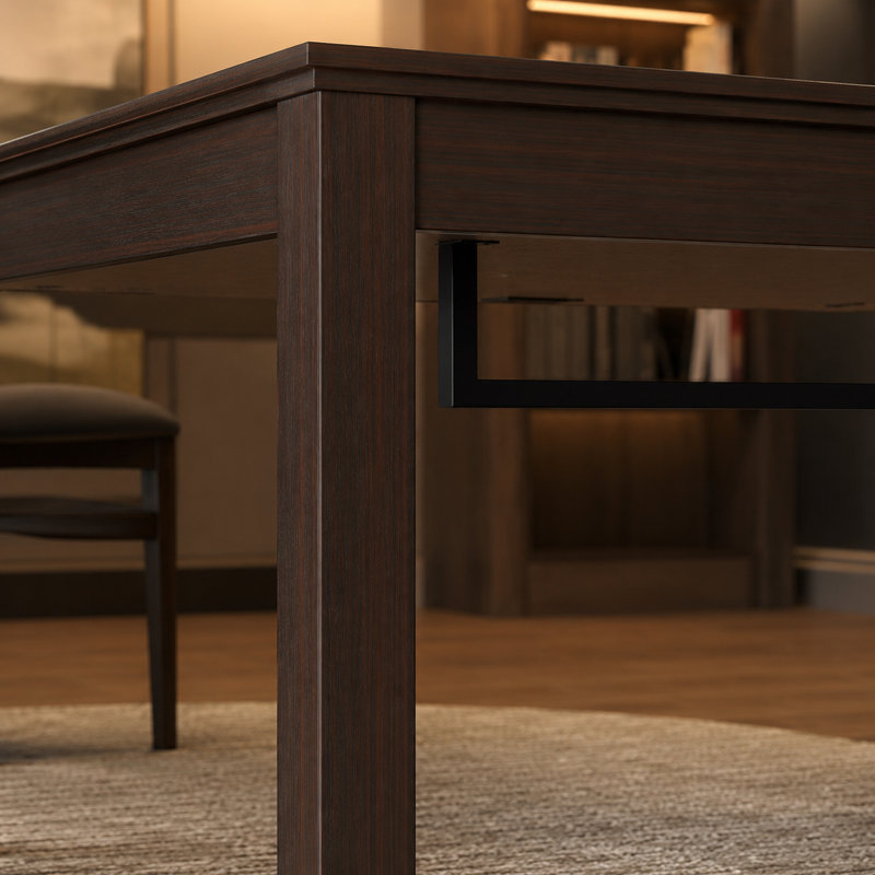 Table de salle à manger et de jeu convertible carrée 47,2 po pour 2 à 6 joueurs avec plateau amovible à 4 panneaux, surface de jeu en feutre noir et support de rangement sous la table