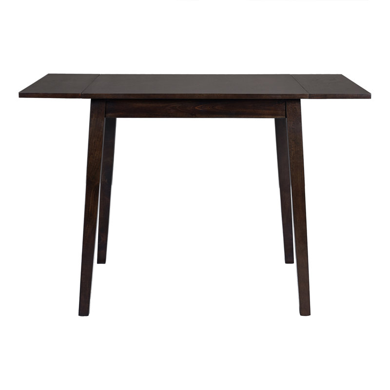 Table de salle à manger moderne avec pieds en bois d'hévéa, design d'espace, plateau en faux marbre blanc pour les appartements et les salons