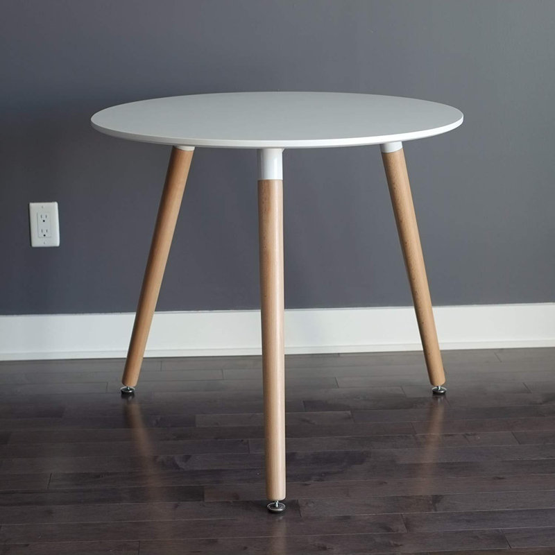 Kaneshia Round Dining Table, 29.5" H x 31.5" L x 31.5" W