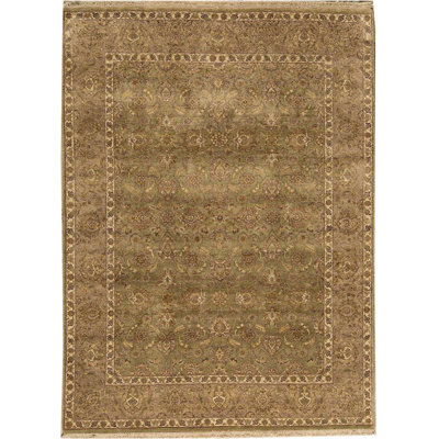 Wool Floral Area Rug