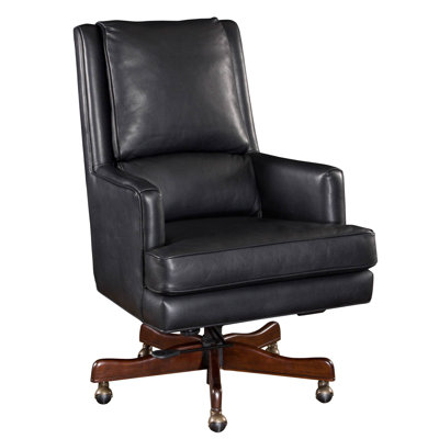 Fauteuil de direction en cuir véritable Wright