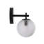 Prismatic 1-Light Wall Sconce - Black-1559796257