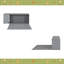 Grand lit escamotable avec bureau rotatif-1555276978