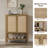 Pomodoro Boho Shoe Cabinet with Adjustable Shelves-542316338-561478555