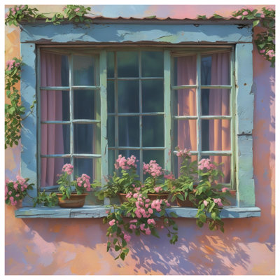 Édredon pastel avec fleurs