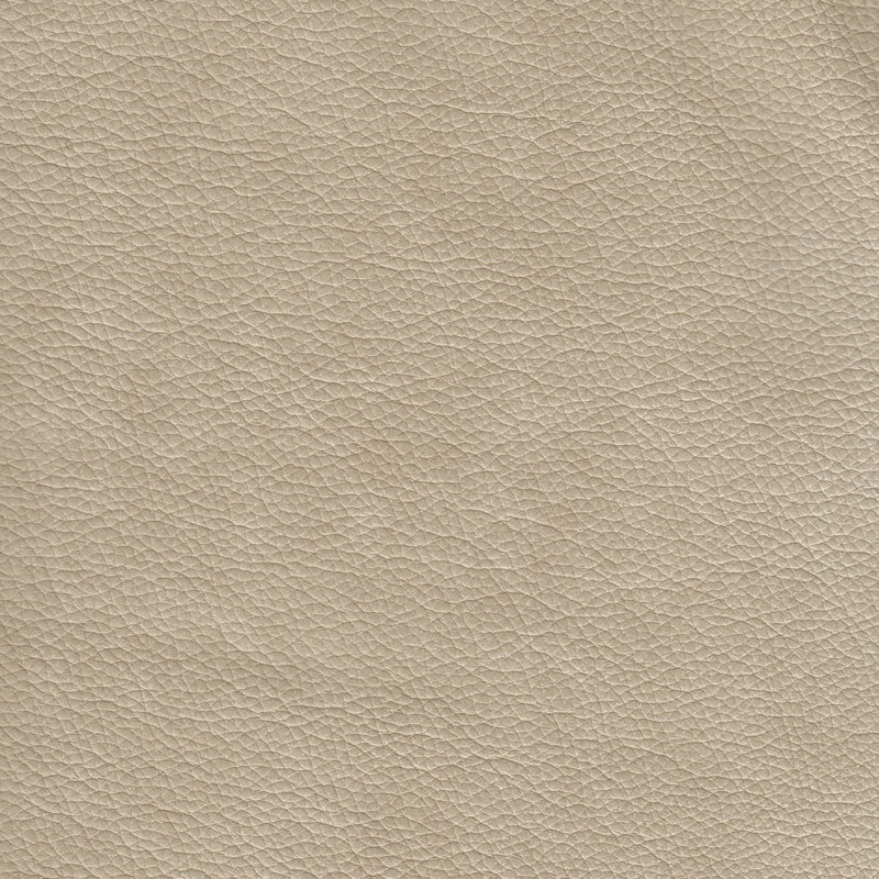 Fauteuil demi-tonneau en cuir Grain 86,36 cm Mccoy, Cuir véritable gris-brun